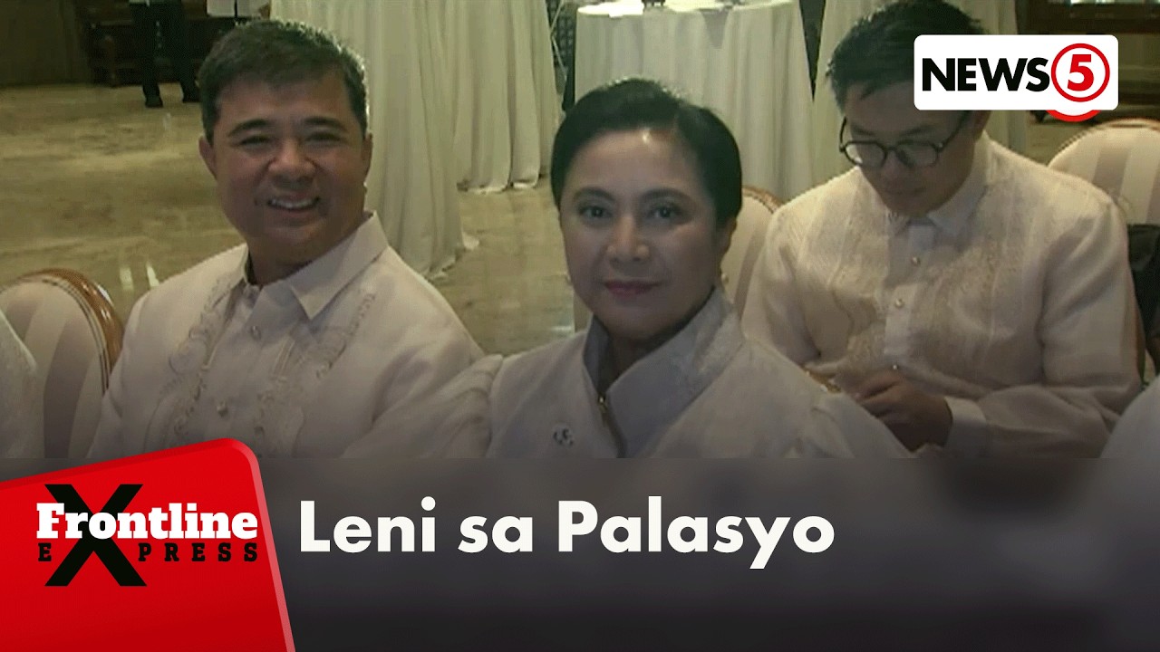 Mayor Leni, bumisita sa Palasyo ng Malacañan | Frontline Express