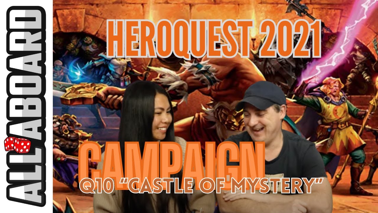 HEROQUEST (2021) | Board Game Campaign | 2-Player Playthrough | Quest 10: Castle of Mystery