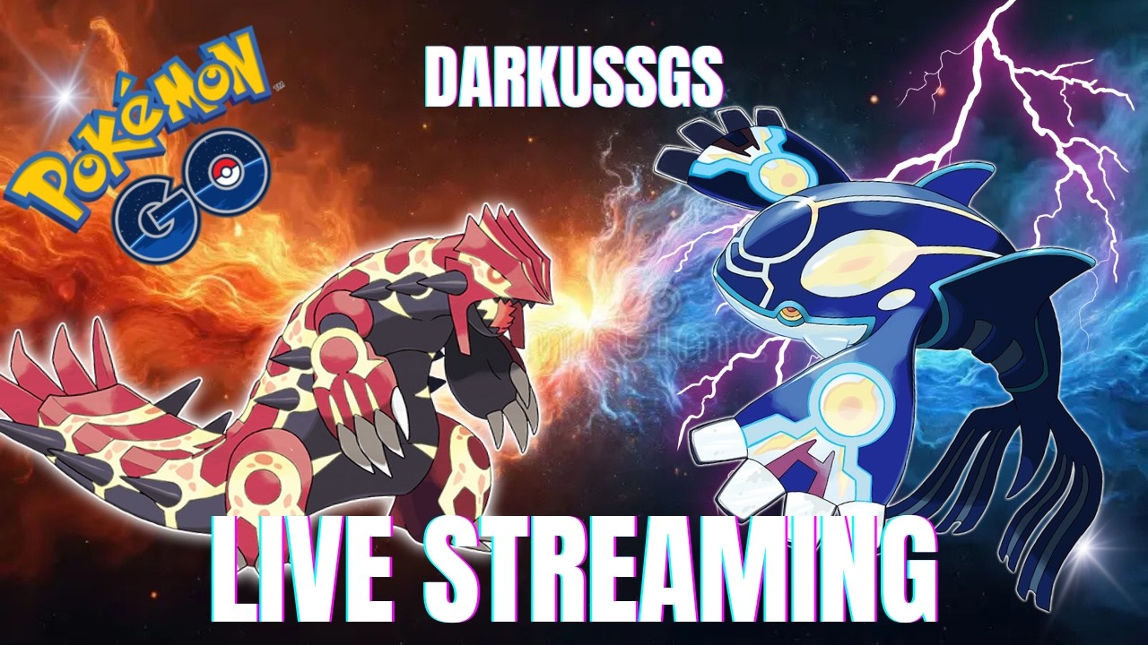 ✨✨ Road to Kalos: Primal Kyogre & Groudon Raid & Shiny Hunt Pokémon GO IRL  🔴✨✨