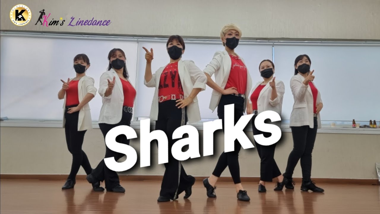 Sharks Linedance 초중급라인댄스 킴스라인댄스 창동팀 [Choreo: Jhon B.]