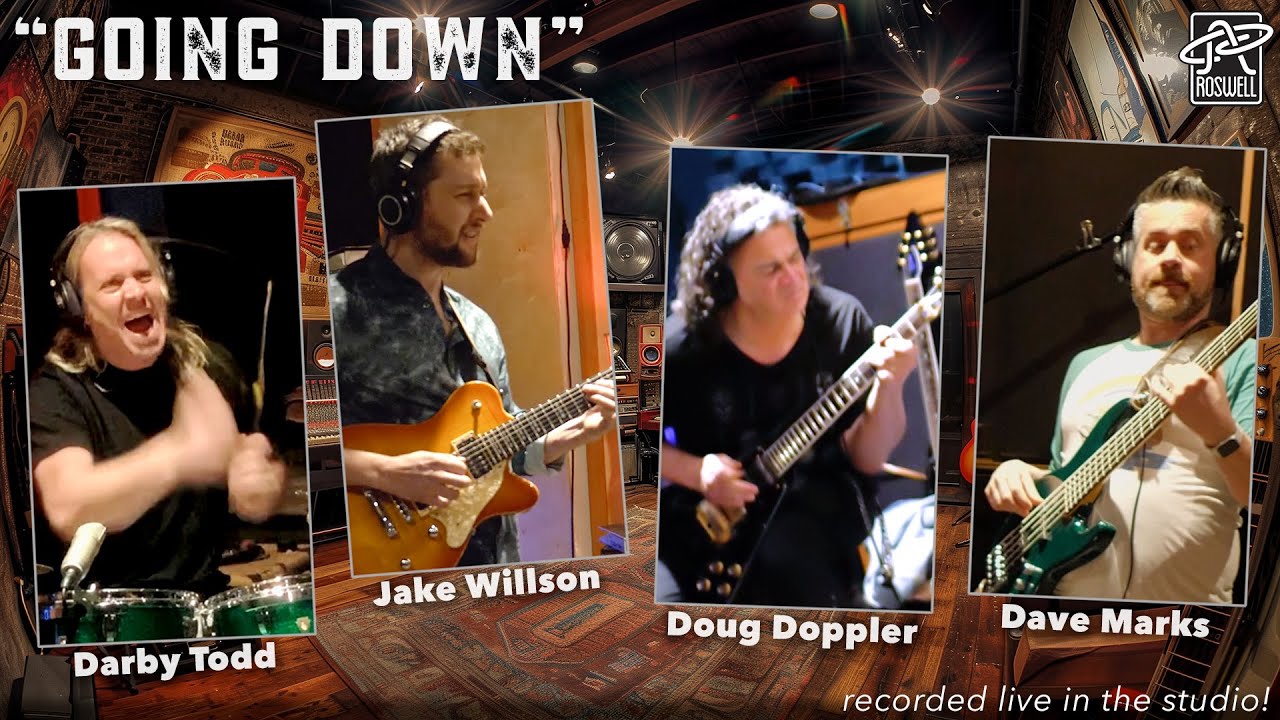 Going Down (Freddie King) - Todd, Doppler, Willson, Marks - Roswell Improv Jam 2024