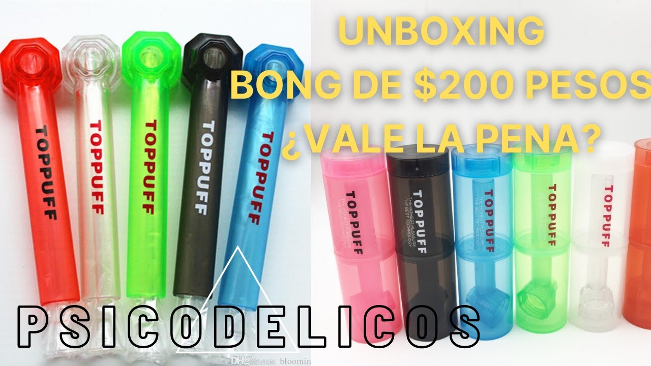 UNBOXING TOPPUFF  - BONG PORTATIL &iquest;Vale la pena? | P S I C O D E L I C O S