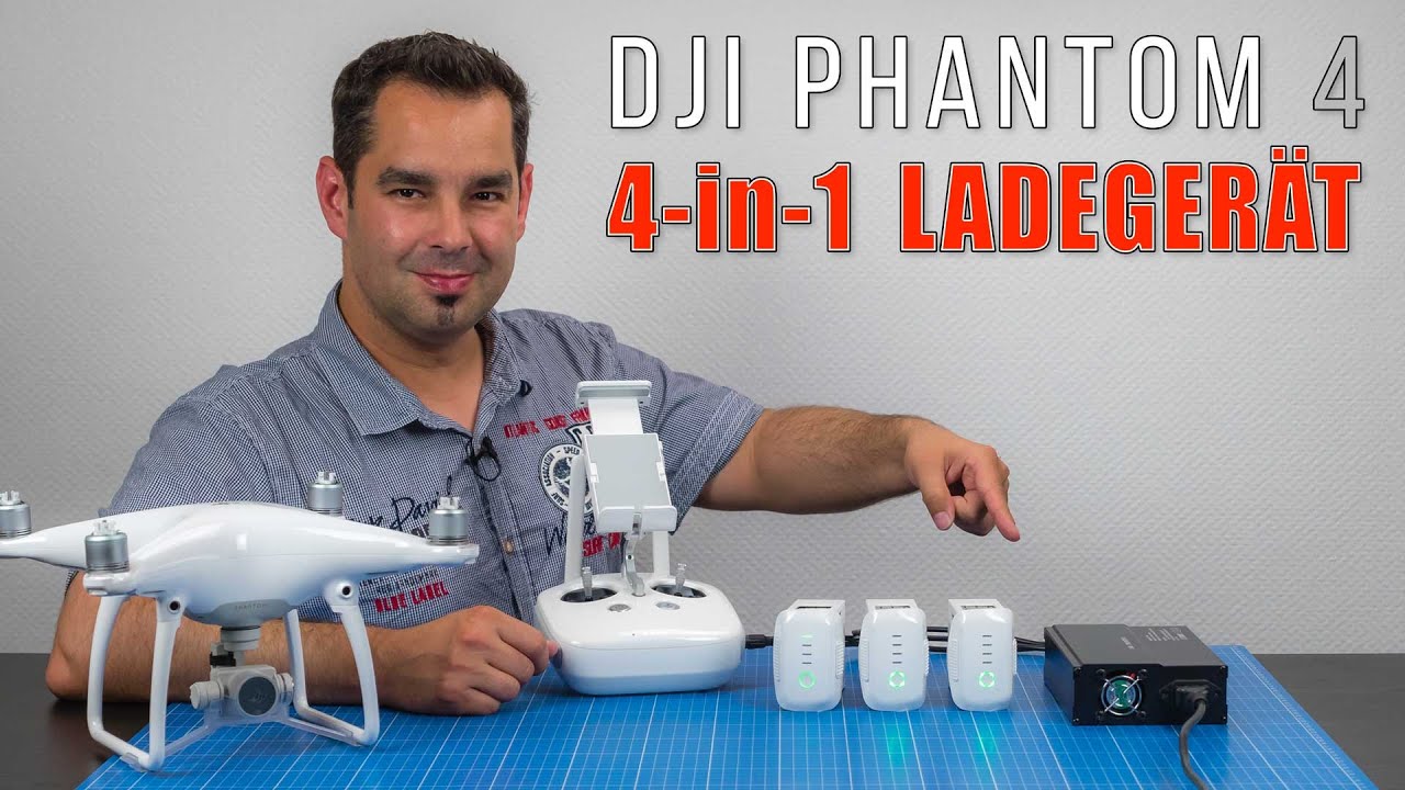 DJI Phantom 4 #29 - 4in1 Ladegerät