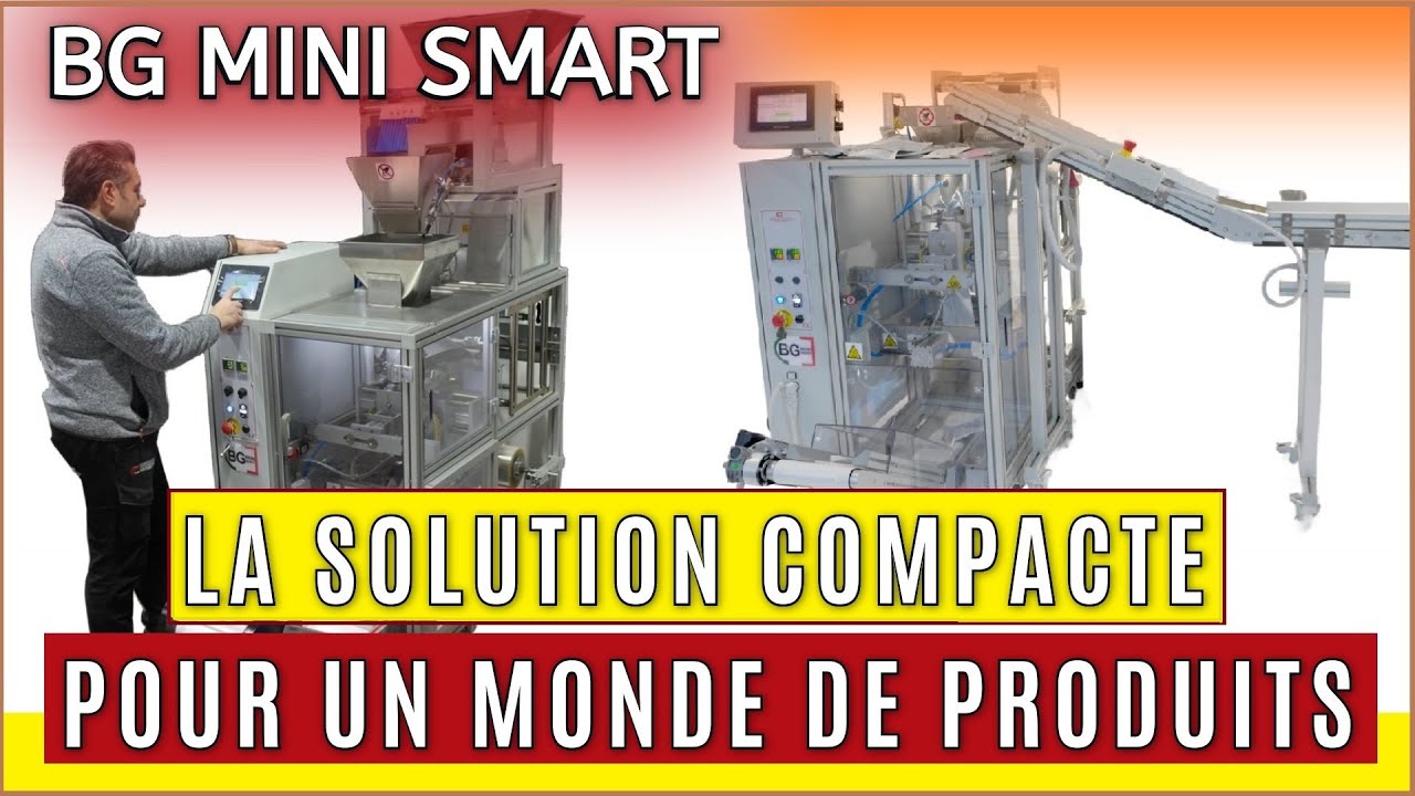 MINI SMART/ La solution compacte pour un monde de produits, de l’alimentaire au non-alimentaire.
