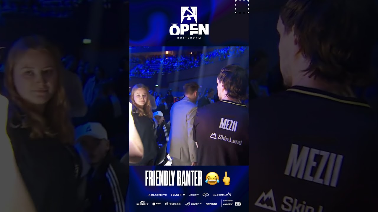 Just some friendly dupreeh banter😂🖕