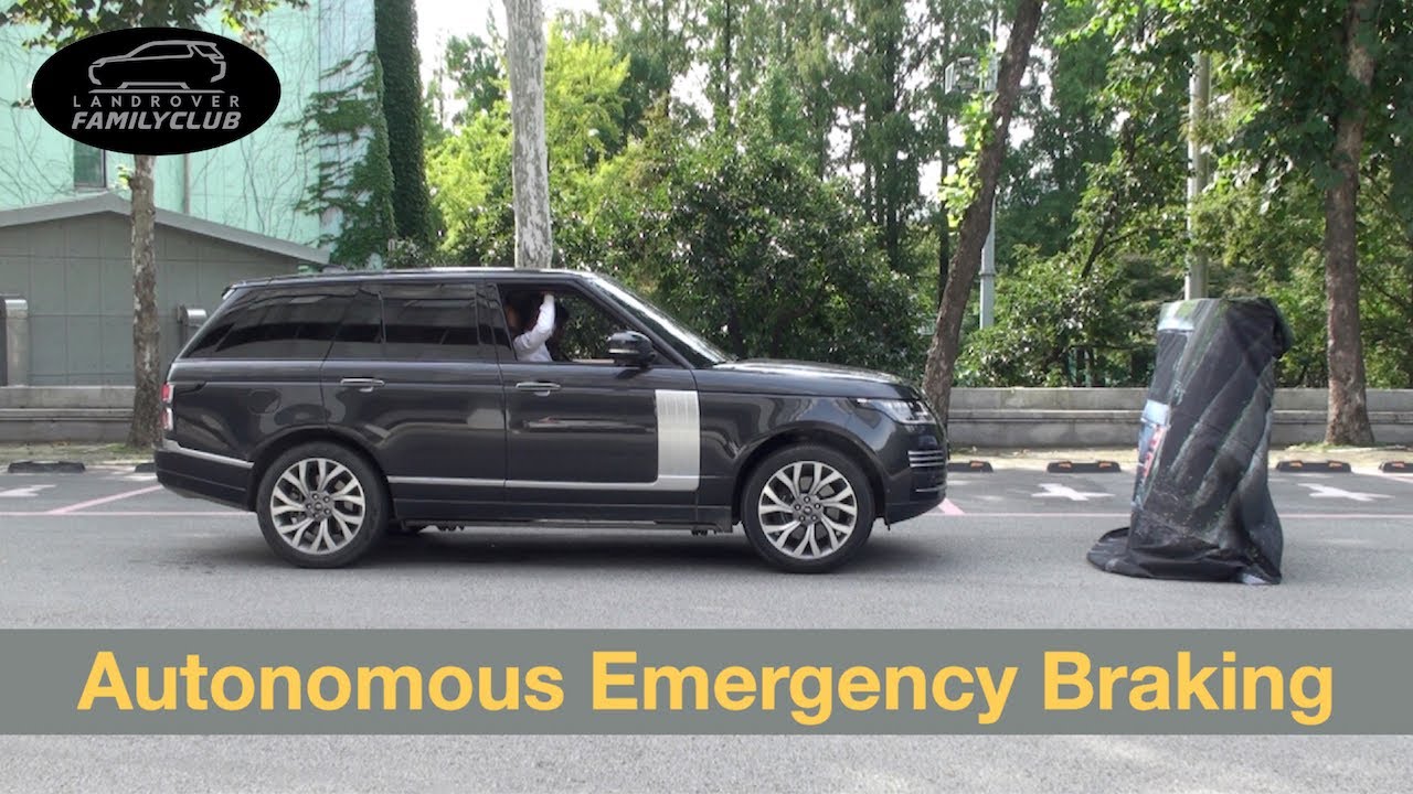 Land Rover AEB System - Autonomous Emergency Braking