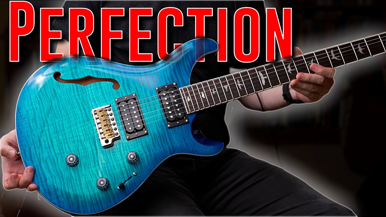 When A Cheap Guitar Levels Up. PRS SE Custom 24 Semi-hollow Piezo review
