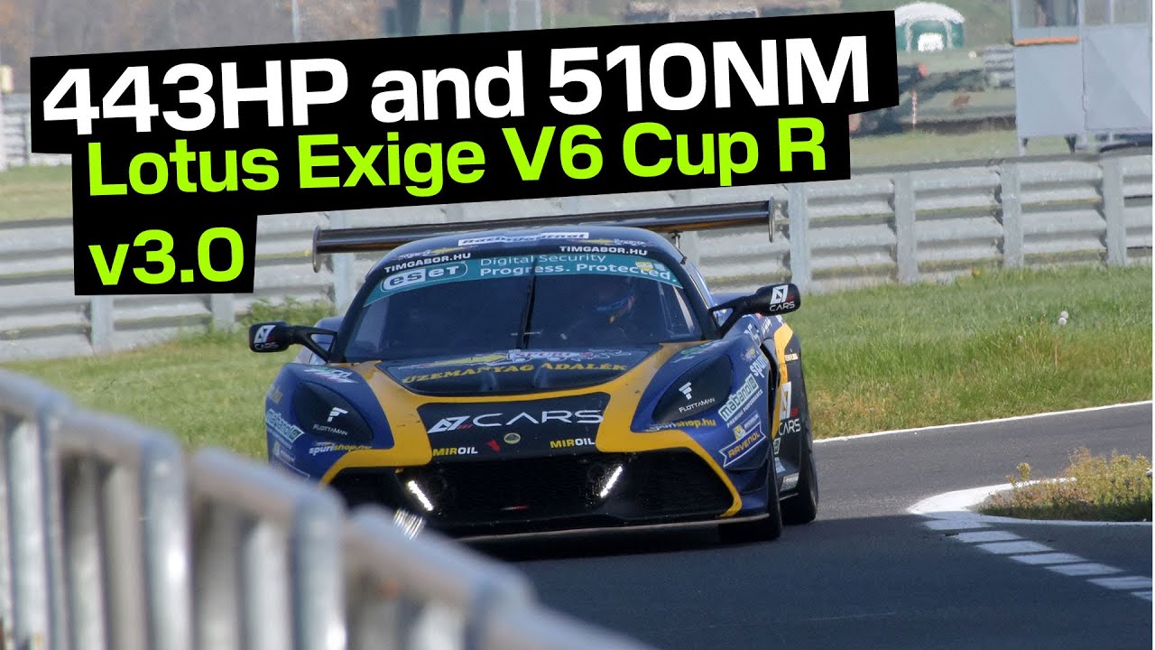 Lotus Exige V6 Cup R - New specifaction - Tim Gábor - Slovakiaring