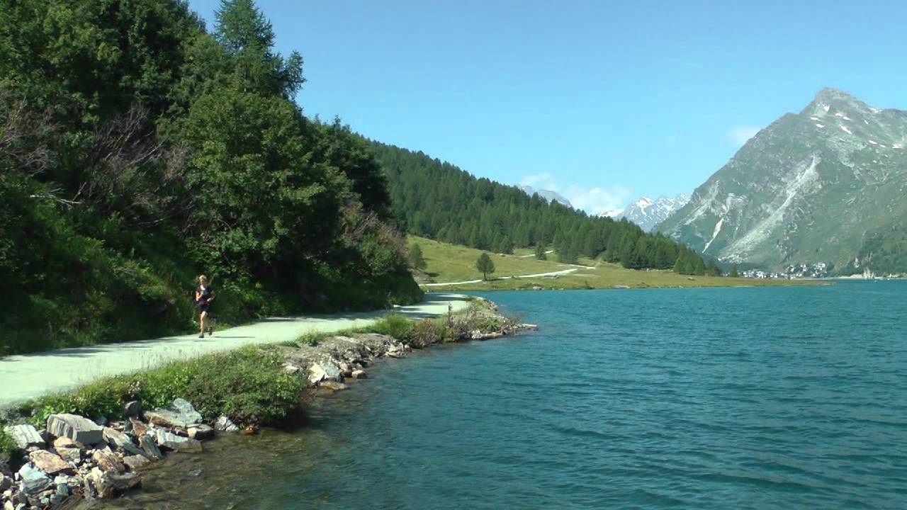 ENGADIN (Svizzera)  LAGO DI SILS - Lej da Segl - HD