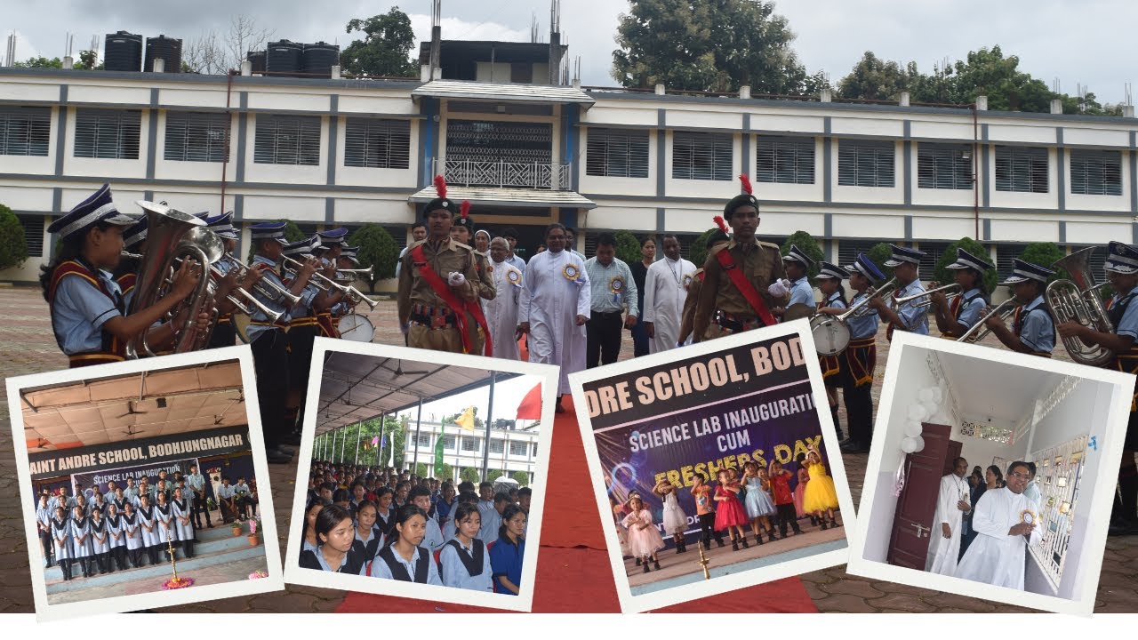 Part 1 | Freshers  Day | Science Lab Inauguration | Saint Andre School