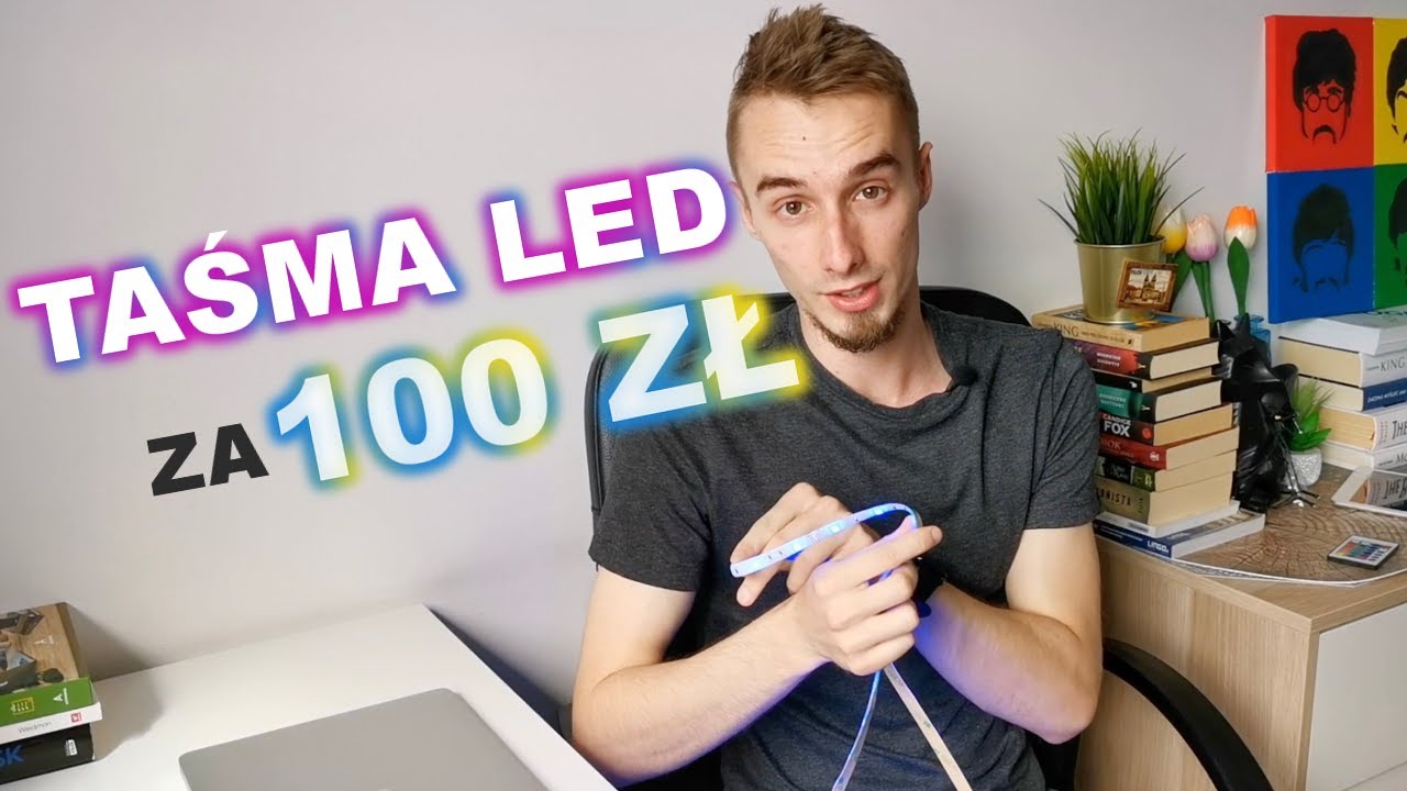 TAŚMA LED RGB za 100 ZŁOTYCH - montaż i opinia