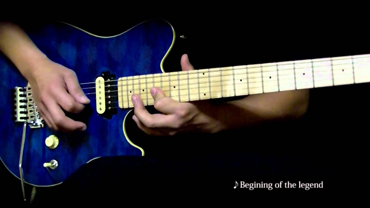 4号機　初代パチスロ北斗の拳　JACゲームBGM - Begining of the legend - ギターカバー