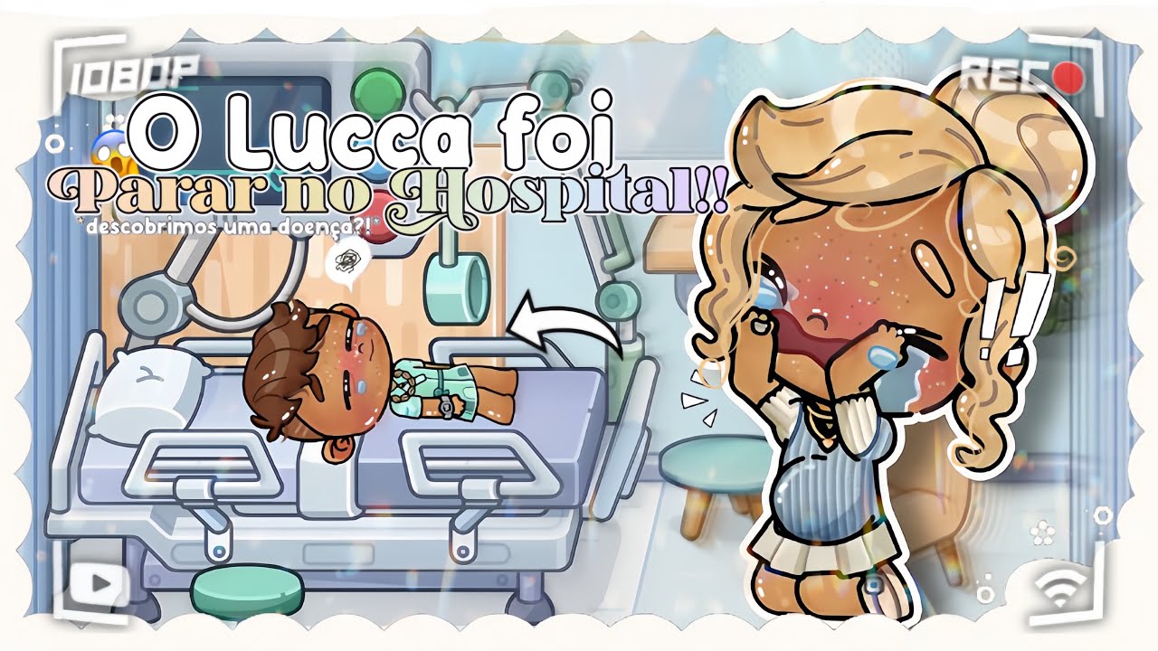 *AESTHETIC* O LUCCA PASSOU MAL E FOI PARAR NO HOSPITAL!!😱😱|| with voice 🎙️||avatar world game