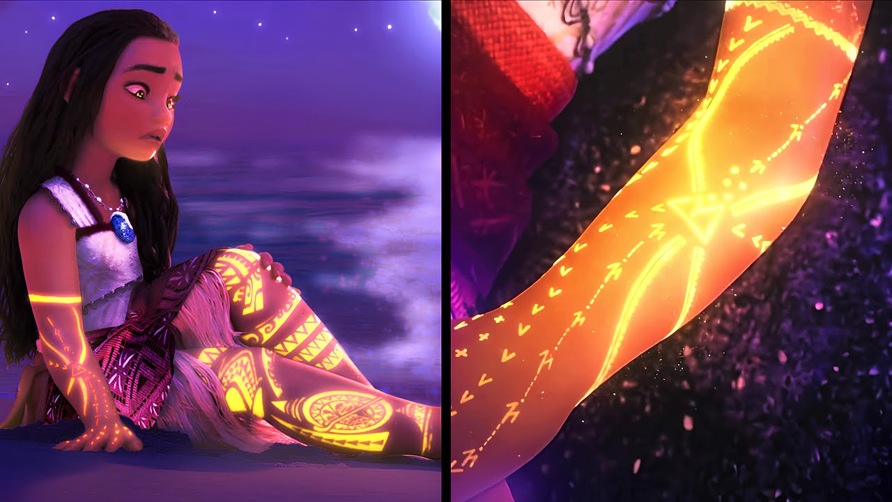 The Secret Meaning Behind Moana's New Tattoos!