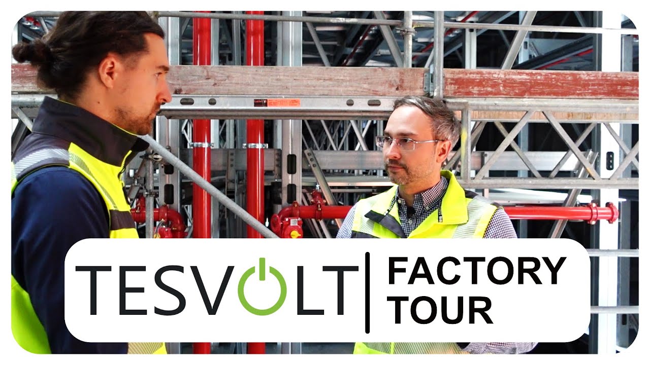 Battery Storage made in Germany - TESVOLT AG Factory Tour