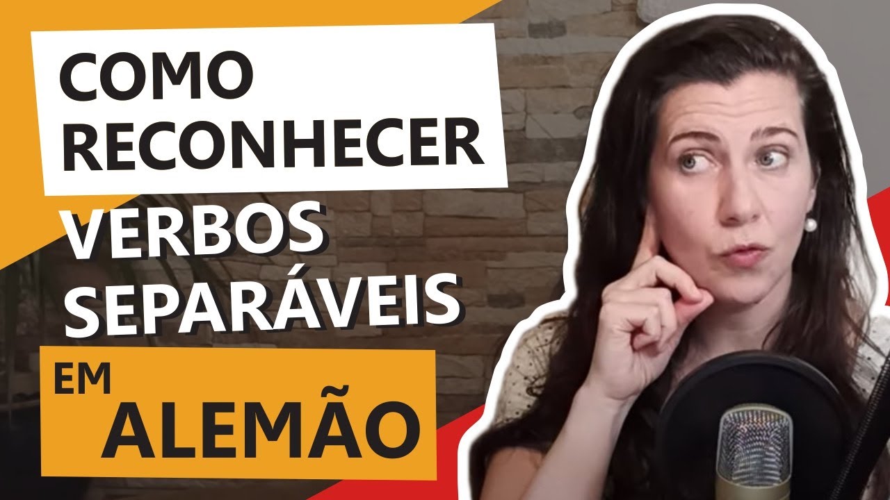 Reconhecer Verbos Sep&aacute;veis em Alem&atilde;o: #Trennbare Verben #A1