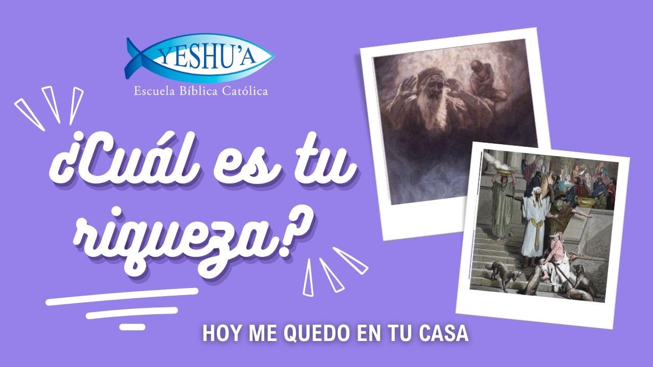 ¿Cuál es tu riqueza?- Hoy me quedo en tu casa