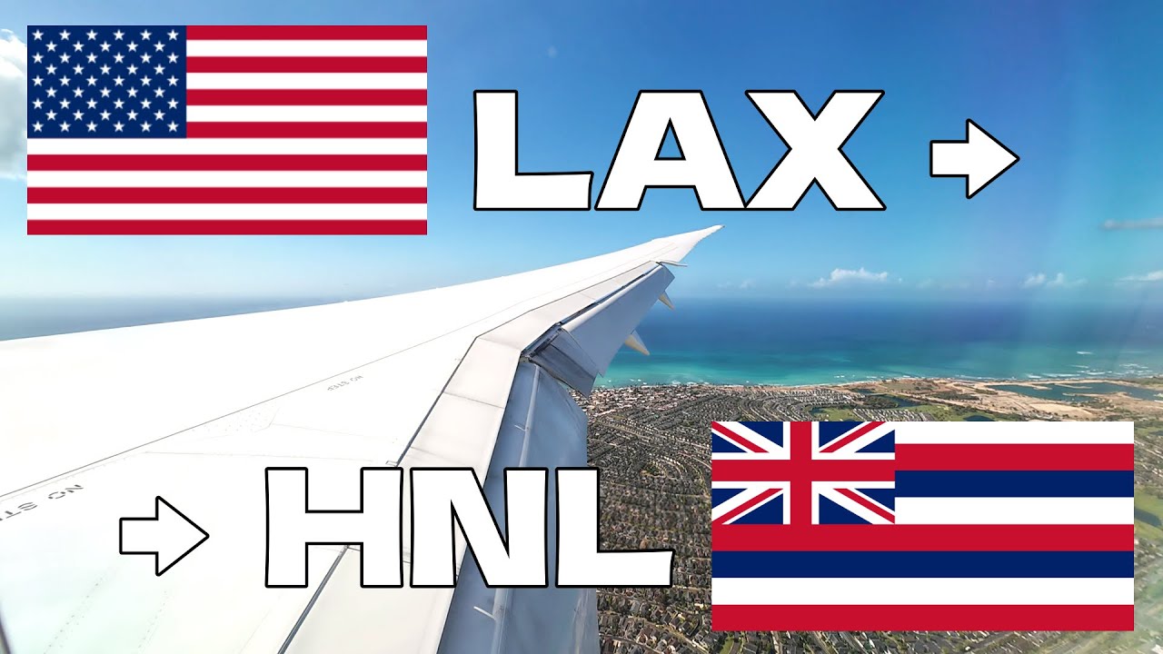 【さぁ！ハワイへ！】寒すぎ！ハワイアン航空で行く国内線フライト5時間