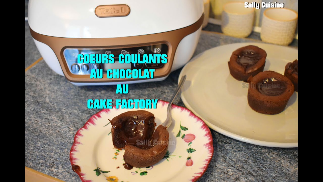 CŒURS COULANTS AU CHOCOLAT NOIR AU CAKE FACTORY | SALLY CUISINE {Épisode 88}