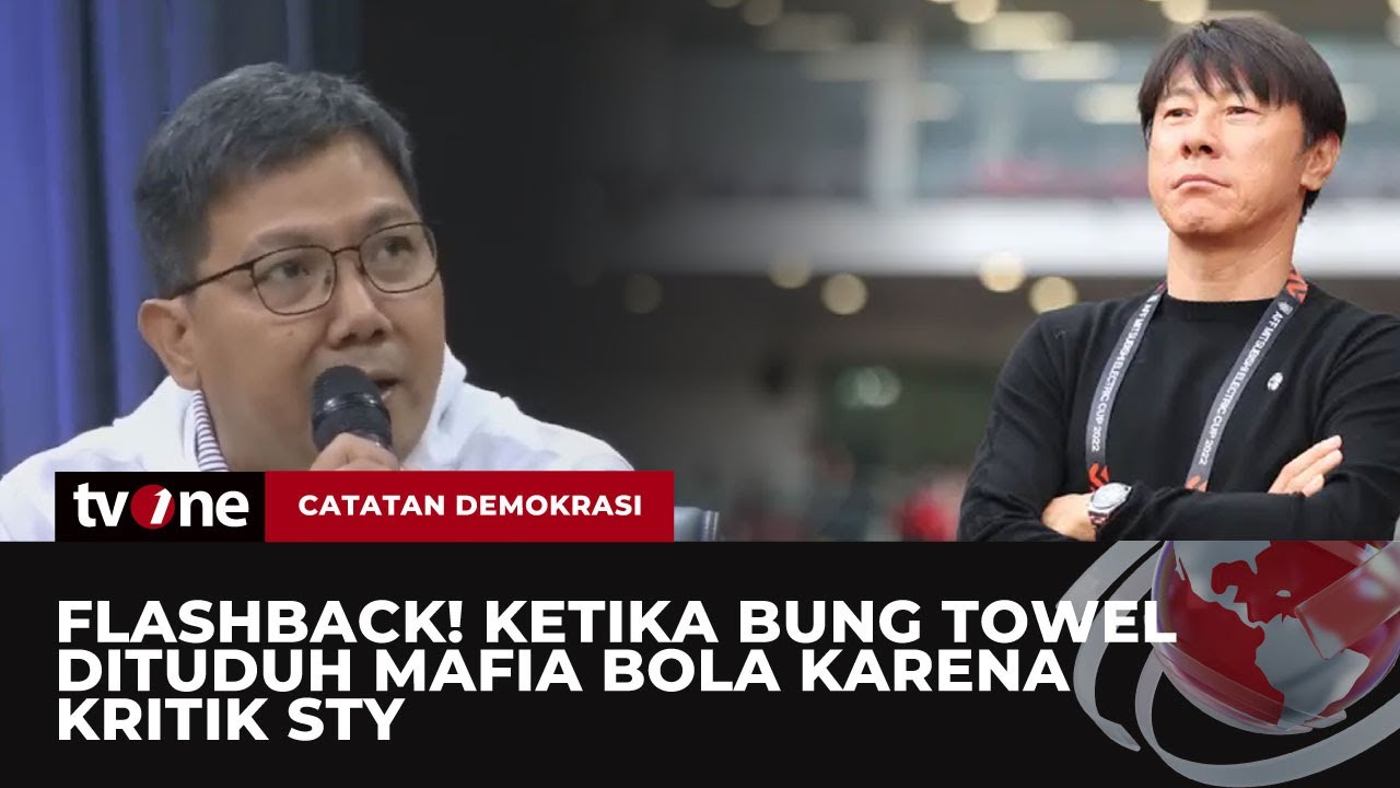 Momen Awal Debat Panas, Bung Towel Jawab Tudingan Sentimen Pribadi ke STY | Catatan Demokrasi tvOne