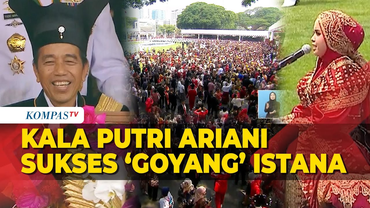 [FULL] Penampilan Putri Ariani di HUT ke-78 RI, Lagu Kedua Sukses Goyang Istana