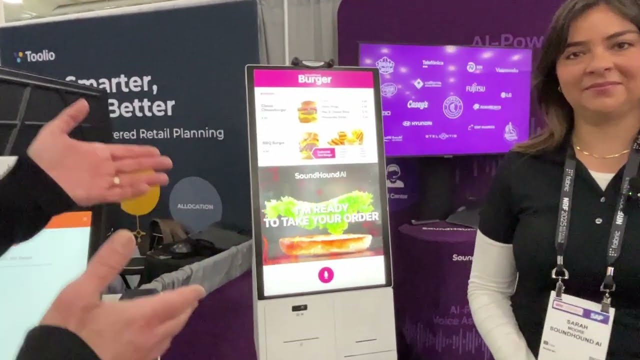 SoundHound demostrates its voice-activated tech at the 2025 NRF Big Show