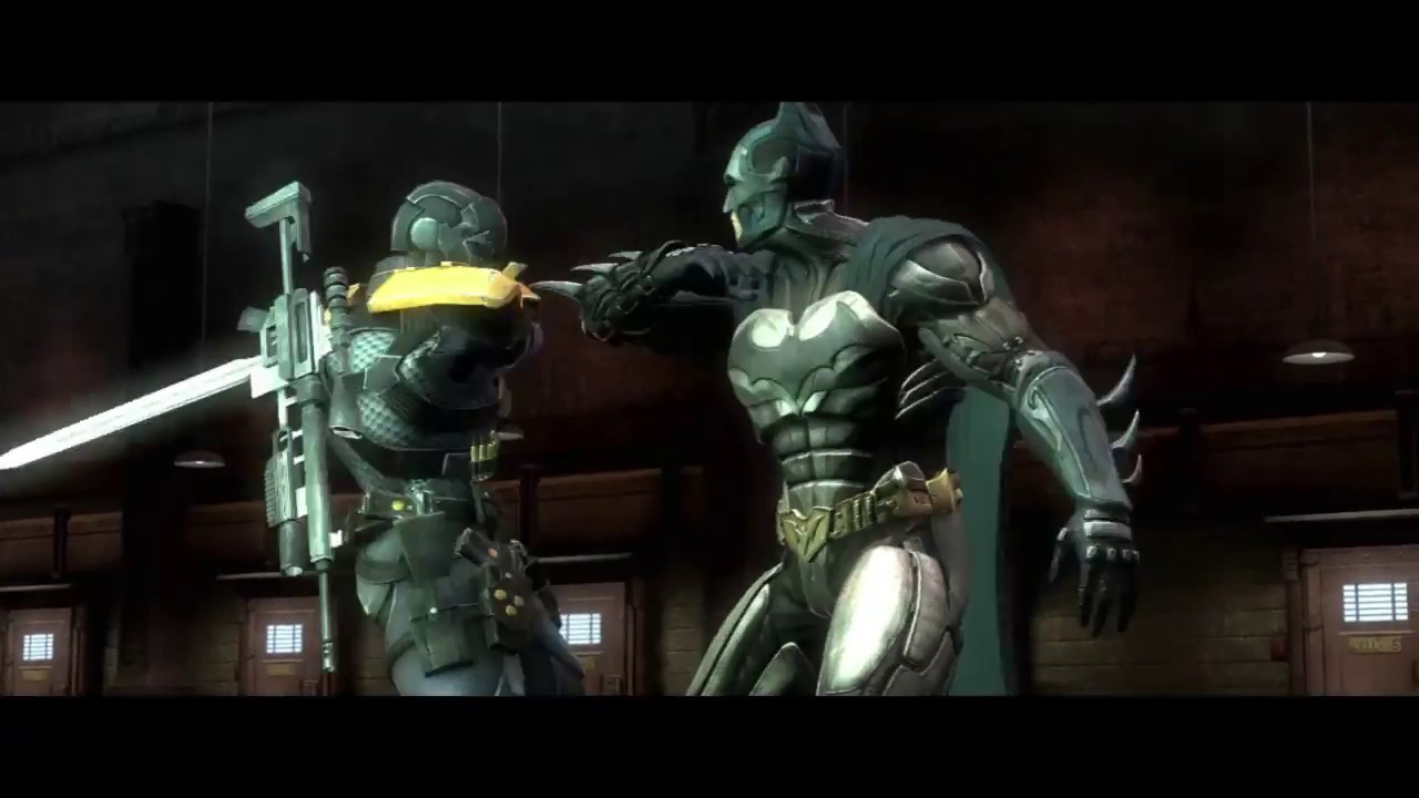 Injustice Complete Story - Part 1: The Batman vs Deathstroke - Lines are Drawn - HD