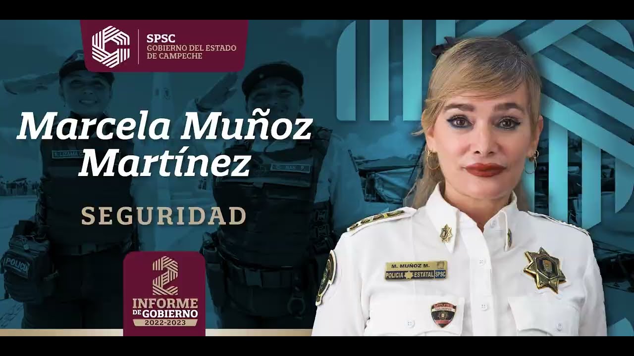 SEGUNDO INFORME DE GOBIERNO CAMPECHE, LAYDA SANSORES | SEGURIDAD
