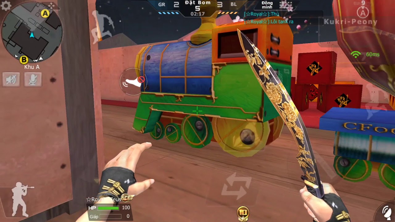 CrossFire Legend: GÁNH TEAM VỚI AK47 BÁC HỒ / ĐỊCH THUA LÔI  TMP :))