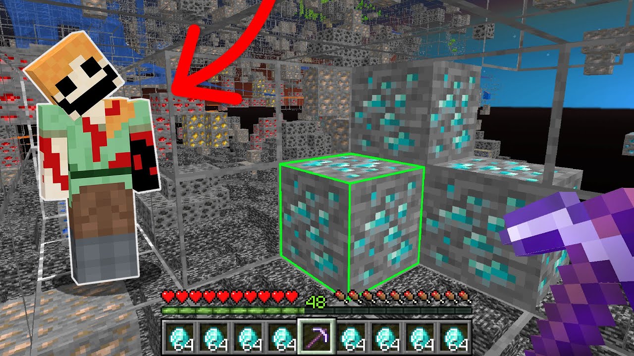 TROLLEI meu amigo que usou HACK no Minecraft