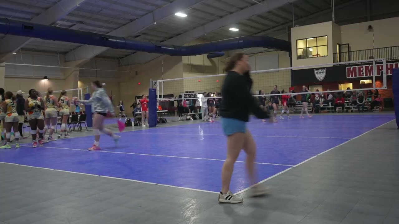Coqui 15's vs MemphisVBAcademy15Red Set 2