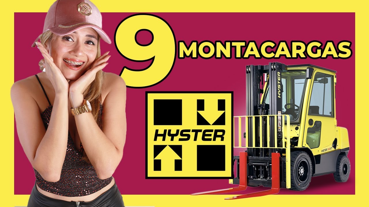 🚜👉9 MONTACARGAS HYSTER ¡Que debes conocer!🤩👷‍♂️