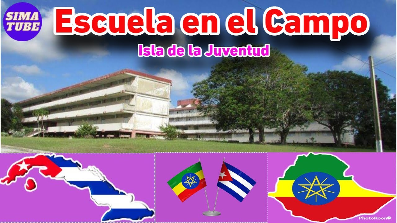 Escuela en el Campo Isla de la Juventud, Cuba.@simatube66