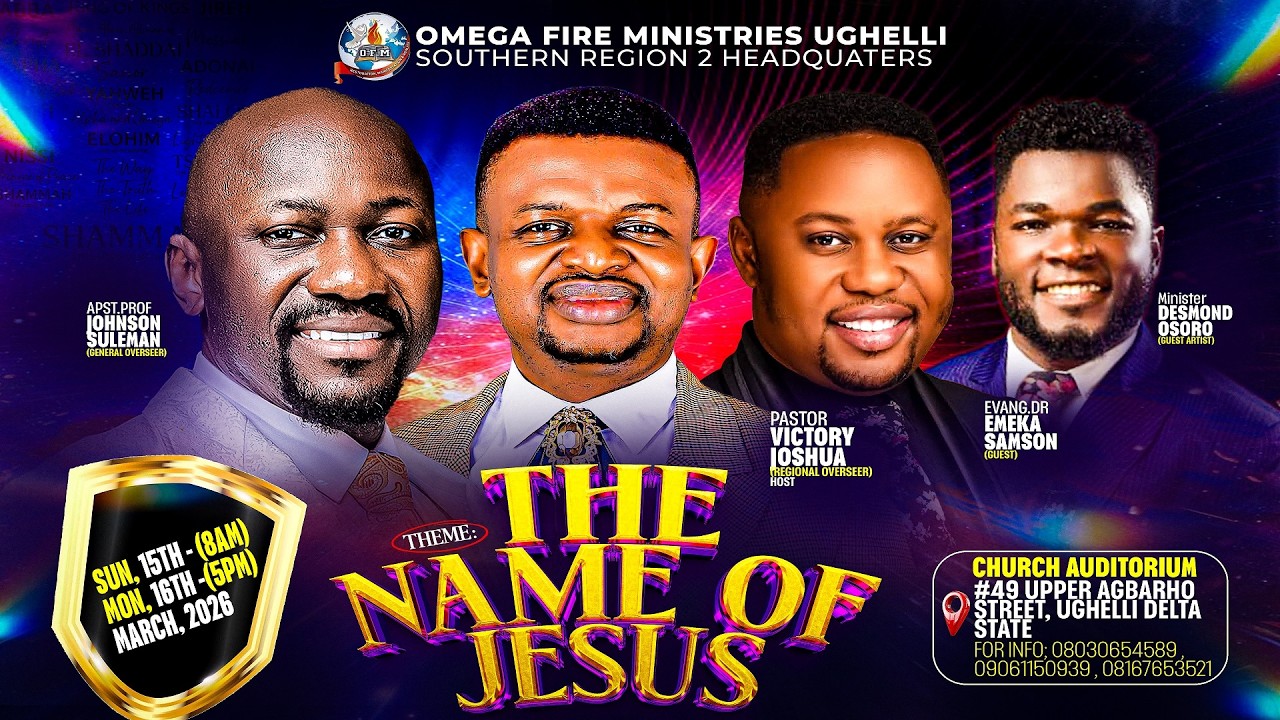 The Name of Jesus with Evang. Dr. Emeka Samson Day 1