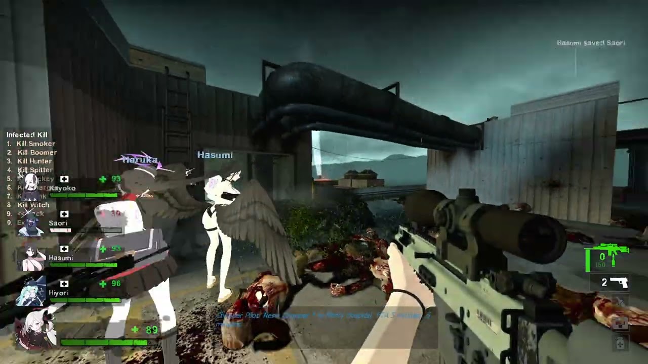 Left 4 Dead 2 Normal Gameplay SCAR-20 | Storm CS2 Anim Mod