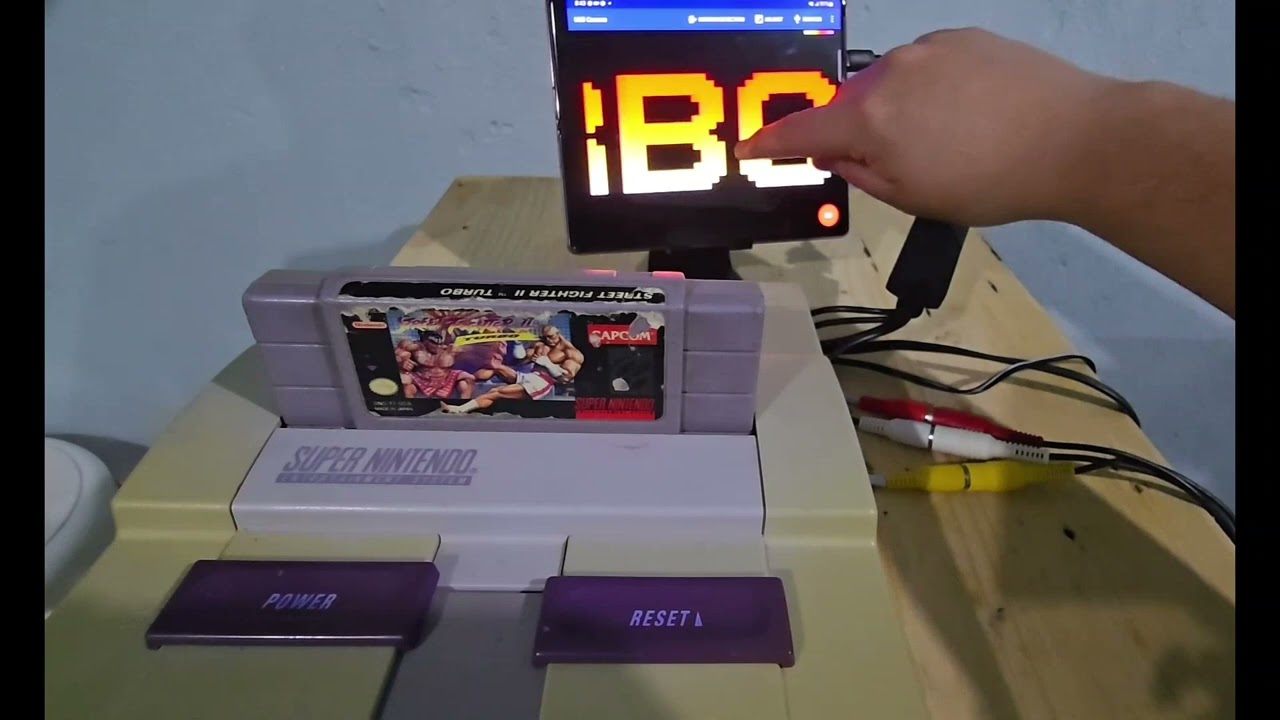 Como Conectar Super Nintendo a tu Celular o Tablet #Nintendo #snes