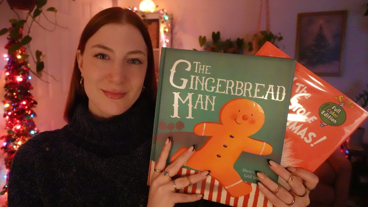 Rainy Reading You Christmas Stories Roleplay 🎄 The Grinch & The Gingerbread Man 🌧️🎄