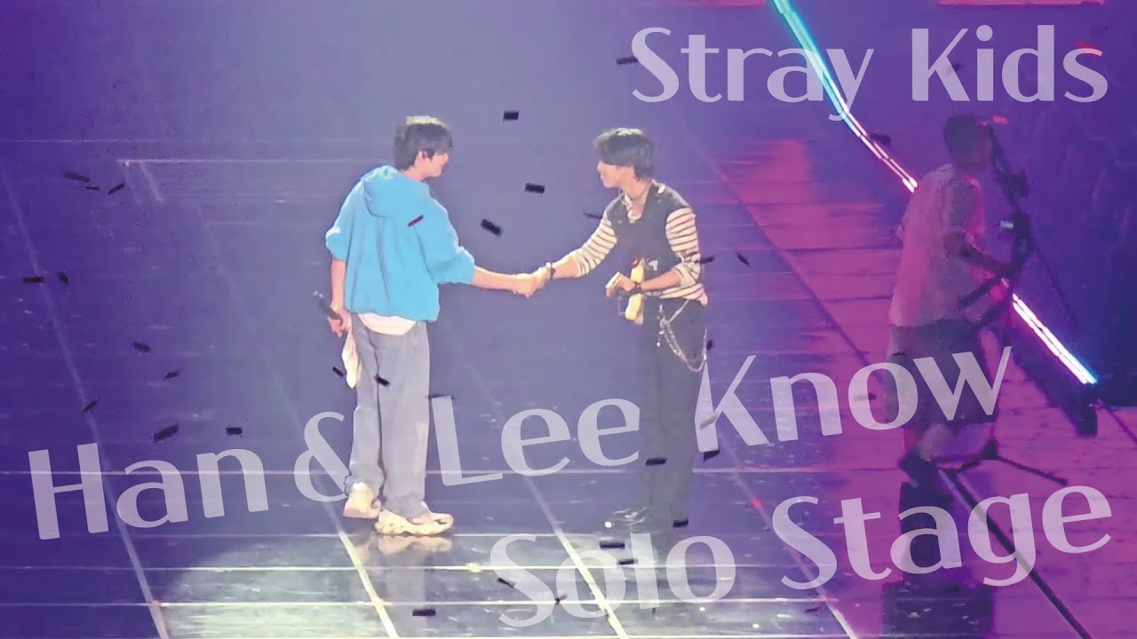 0831 | Han & Lee Know Solo Stage | Stray Kids World Tour〈dominATE SEOUL〉D3