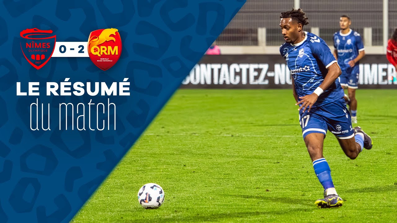 Nîmes Olympique 0-2 QRM : Le résumé du match