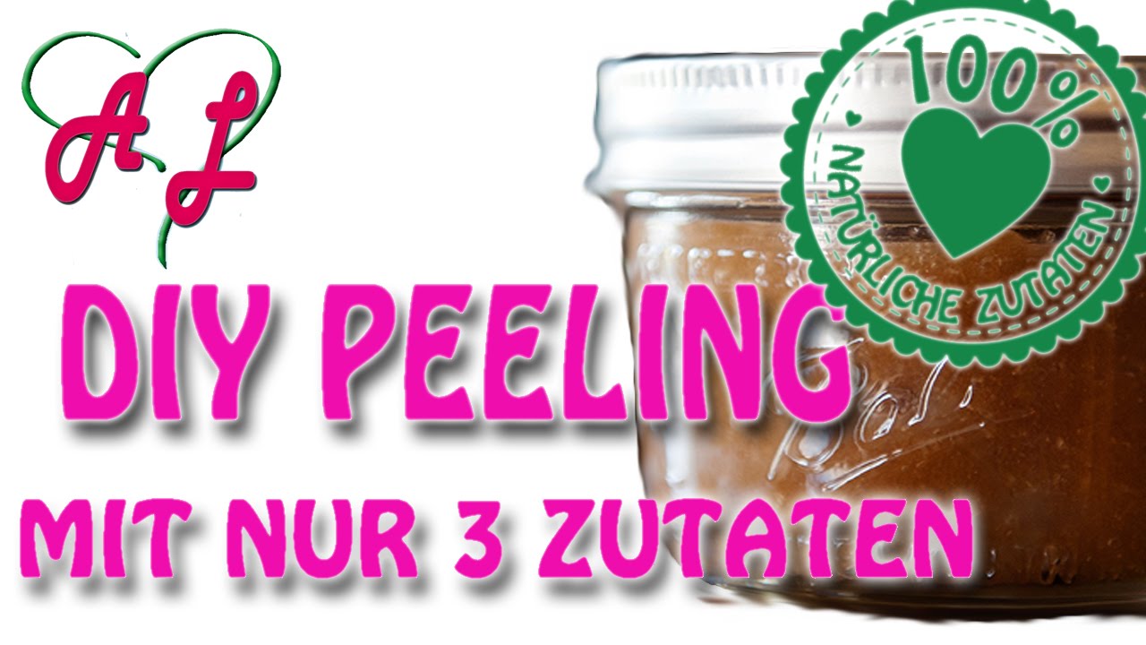 Tolle Haut in NUR 2 Minuten | Sugar Scrub | Naturkosmetik | Einfaches Peeling mit nur 3 Zutaten