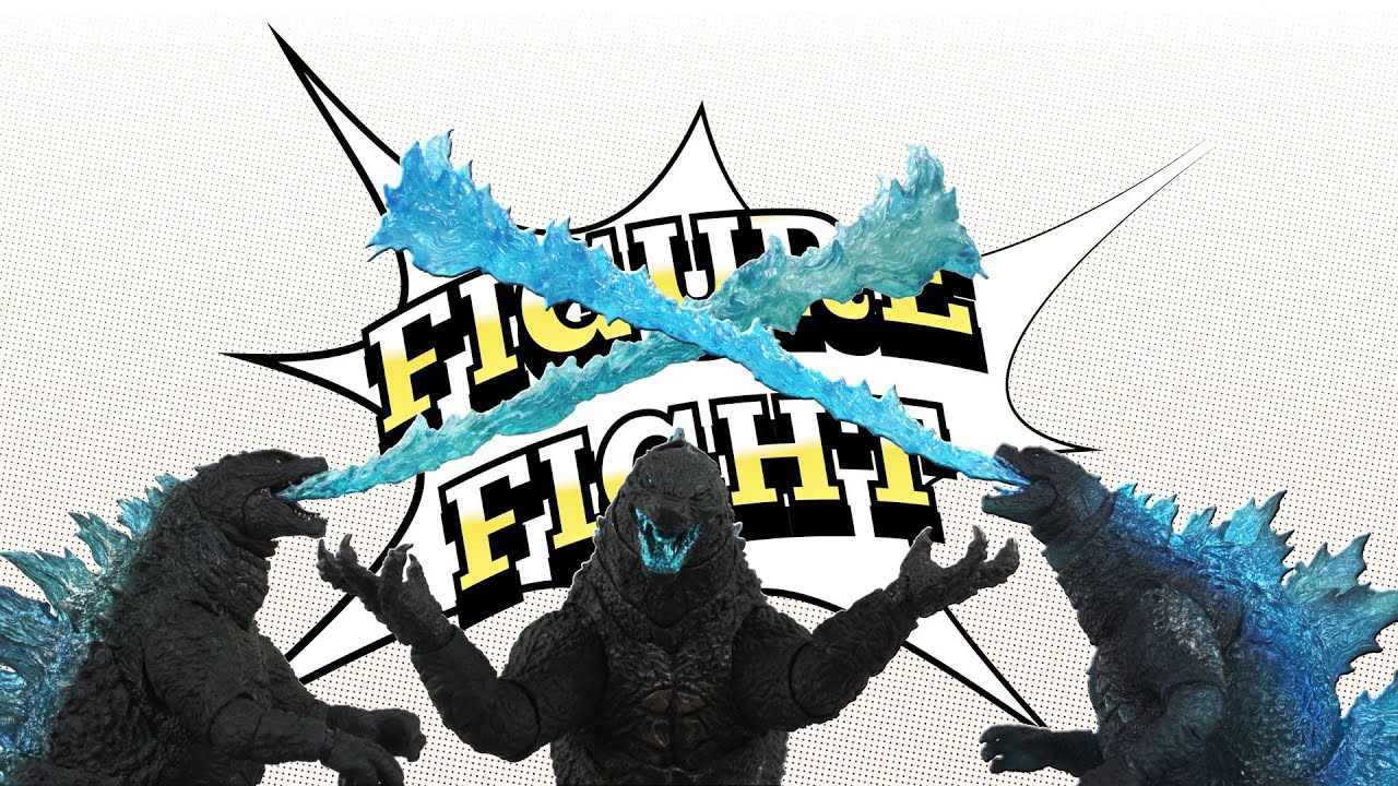 Diet Figure Fight - Spit Fire S.H. MonsterArts MonsterVerse Godzilla!