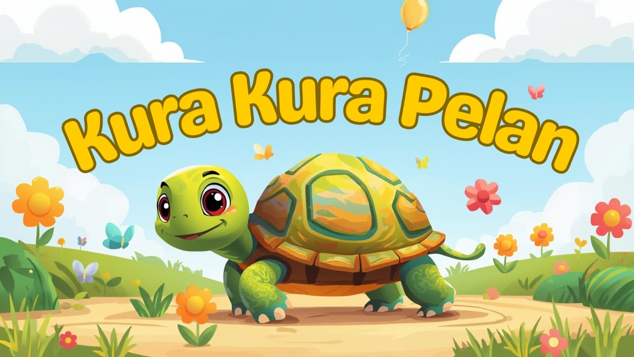 🐢 Kura-Kura Pelan-Pelan 🐢 Lagu Anak Ceria & Edukatif