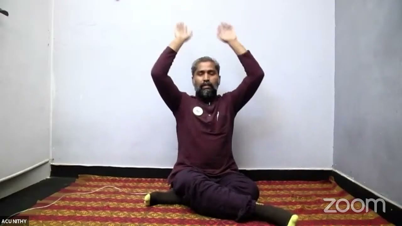 2nd அமர்ந்த நிலை பயிற்சிகள் (04.05.2021)/Sitting position training( Life-saving training)