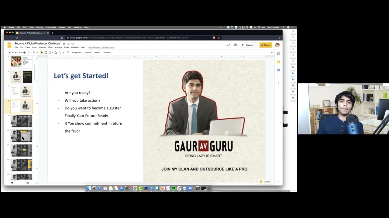 Freelancing Life, Transforming Lives by Gaurav Gurbaxani, Digital Marketing Evangelist, Pune, India