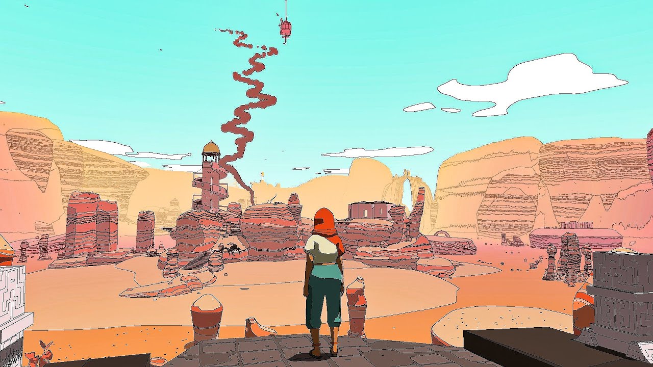 SABLE  Full Gameplay (beautiful open world game) Full HD 1080P 60FPS