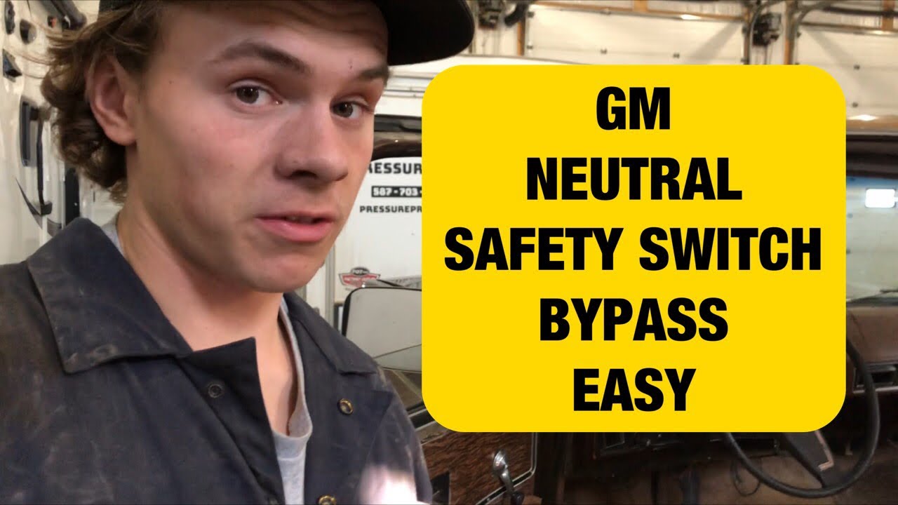 Переключатель безопасности нейтрали обхода для грузовиков GM