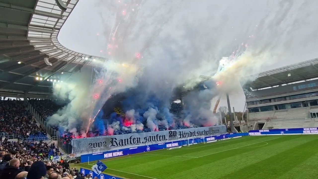 KSC vs. St. Pauli 12.11.2022 - Choreo KSC