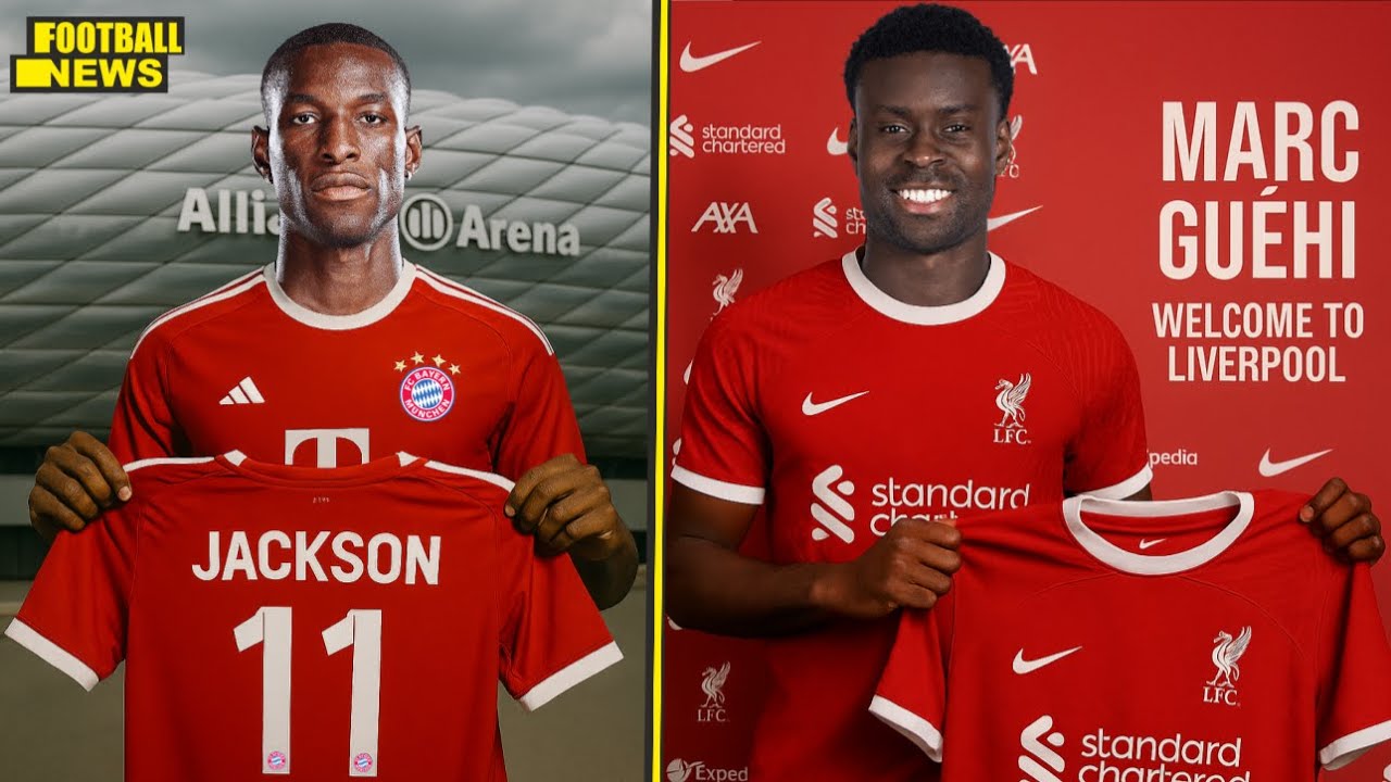 🔴𝗕𝗥𝗘𝗔𝗞𝗜𝗡𝗚: Marc Guehi in Liverpool! Jackson at Bayern and Lopez at Chelsea!