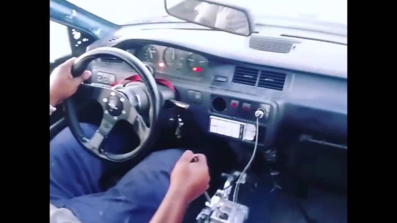 Nitrous K20 Eg - 1st-4th pulls!
