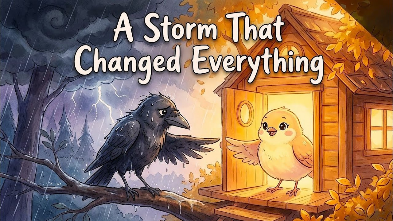 Arrogant Crow And Hardworking Sparrow| Life Lesson Story For Kids |Moral Story #shortstory 